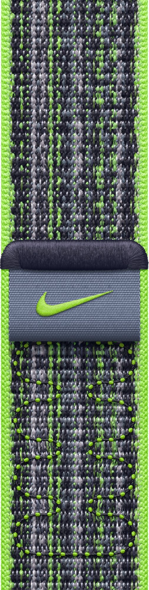 Apple Watch 41 mm Nike sport pánt - élénkzöld-kék Szíj