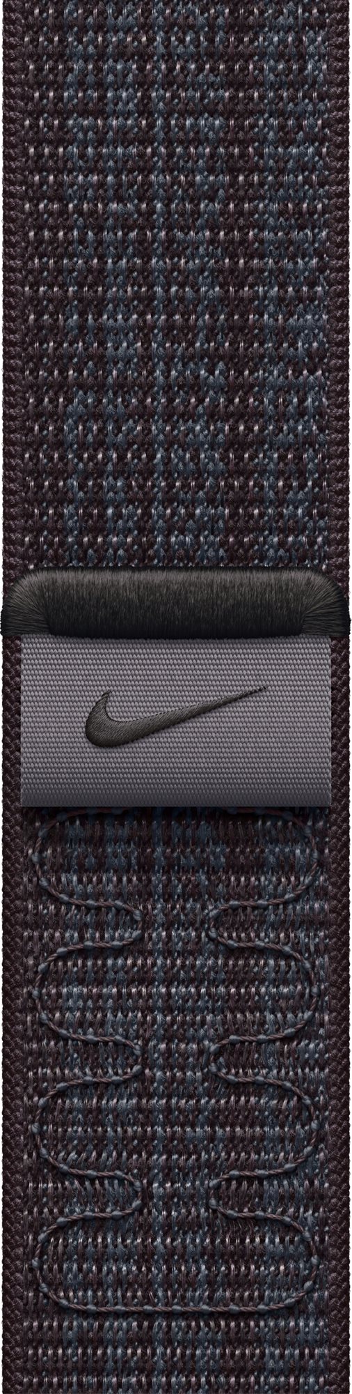 Apple Watch 45mm Nike Sport Loop Schwarz/Blau Armband