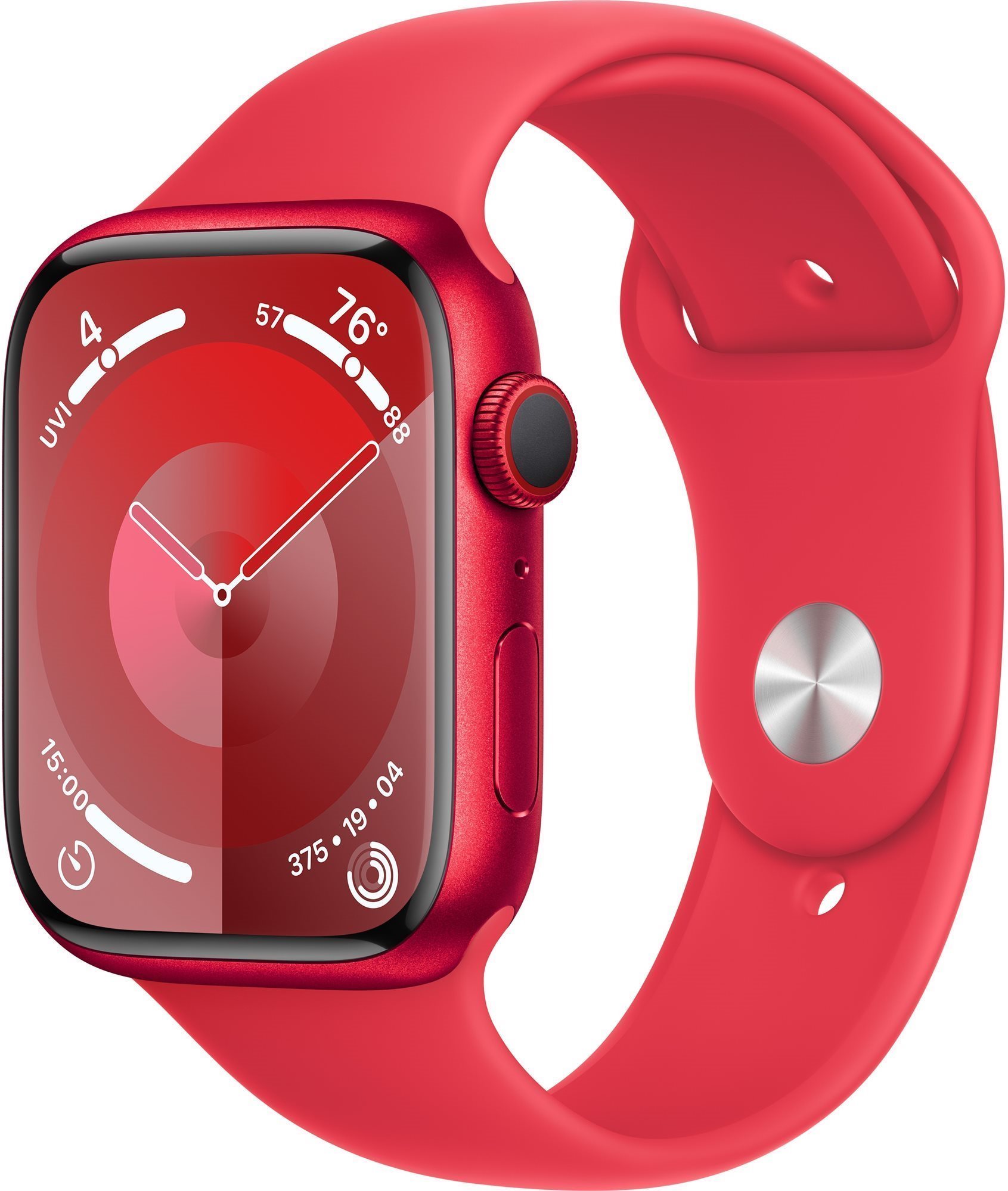 Apple Watch Series 9 45mm Cellular - PRODUCT(RED) alumínium tok,...
