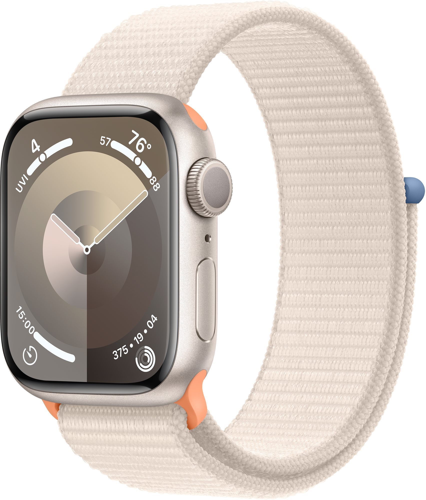 Apple Watch Series 9 41mm Hvězdně bílý hliník s hvězdně bílým...