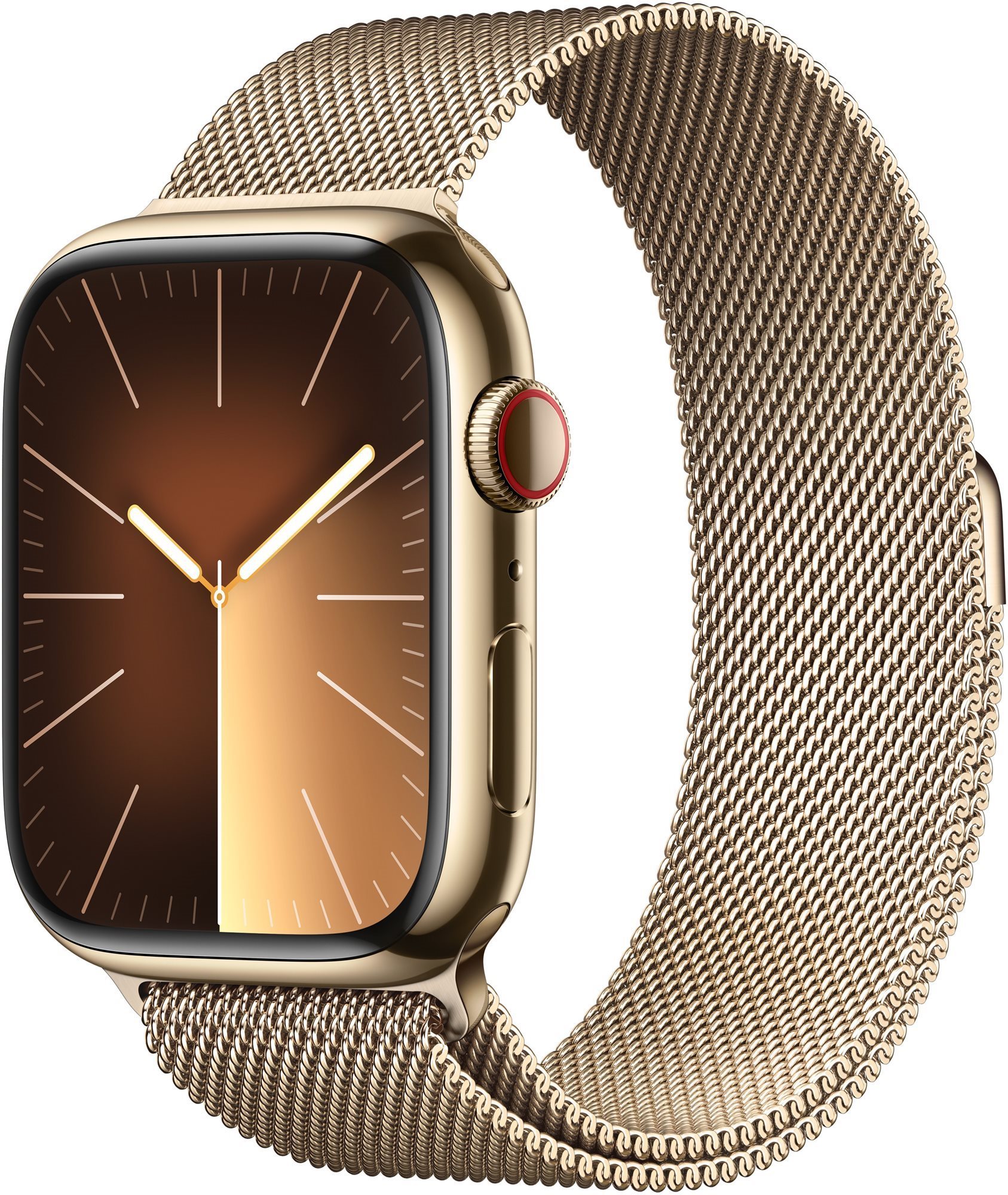 Apple Watch Series 9 45mm Cellular - arany rozsdamentes acél tok,...
