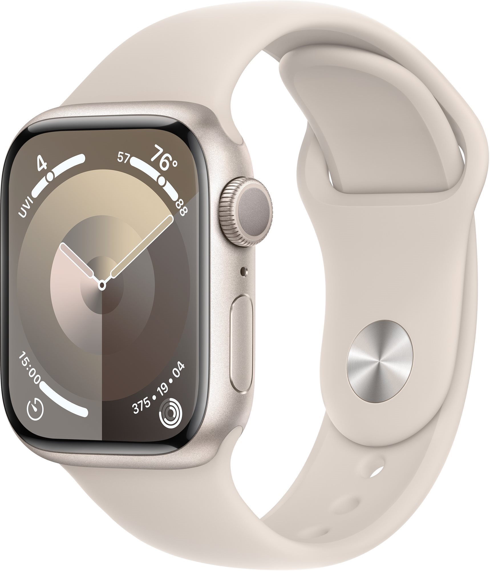 Apple Watch Series 9 41mm Hvězdně bílý hliník s hvězdně bílým...