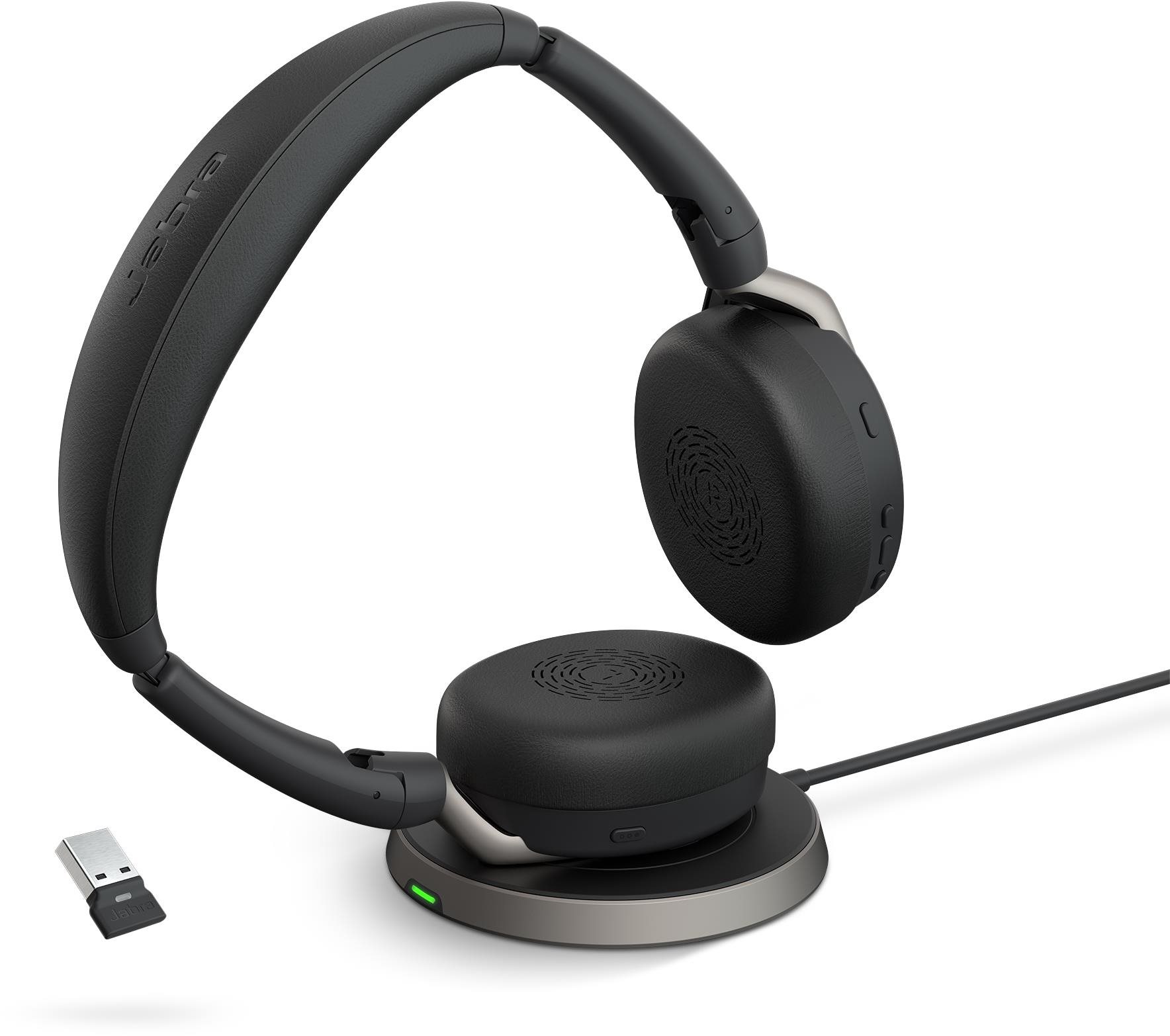 Jabra Evolve2 65 FLEX LINK380A MS Stereo WLC Bezdrôtové slúchadlá