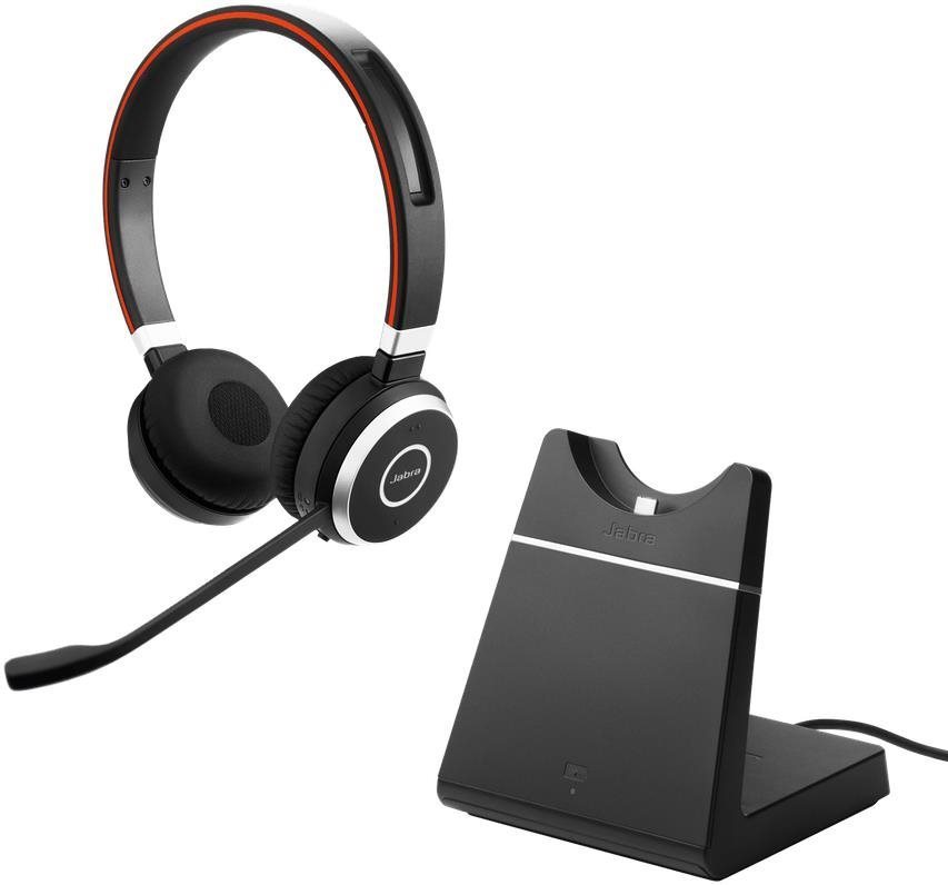 Jabra Evolve 65 SE MS Stereo Stand Bezdrôtové slúchadlá