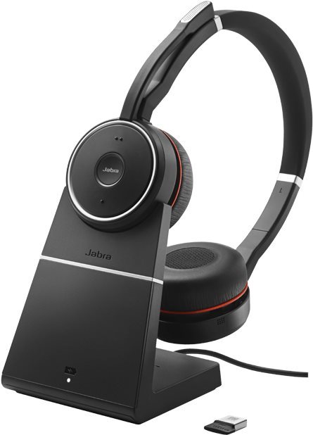 Jabra Evolve 75 SE MS Stereo Stand Bezdrôtové slúchadlá
