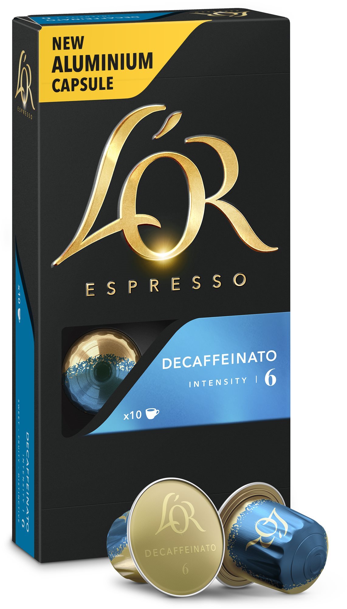 L'OR Espresso Decaffeinato 10 ks hliníkových kapsúl Kávové kapsuly