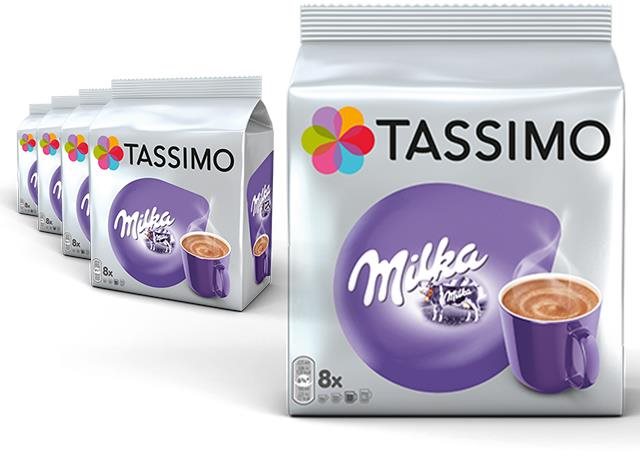 Tassimo KARTON 5 x Milka big Disc 240g Kaffeekapseln