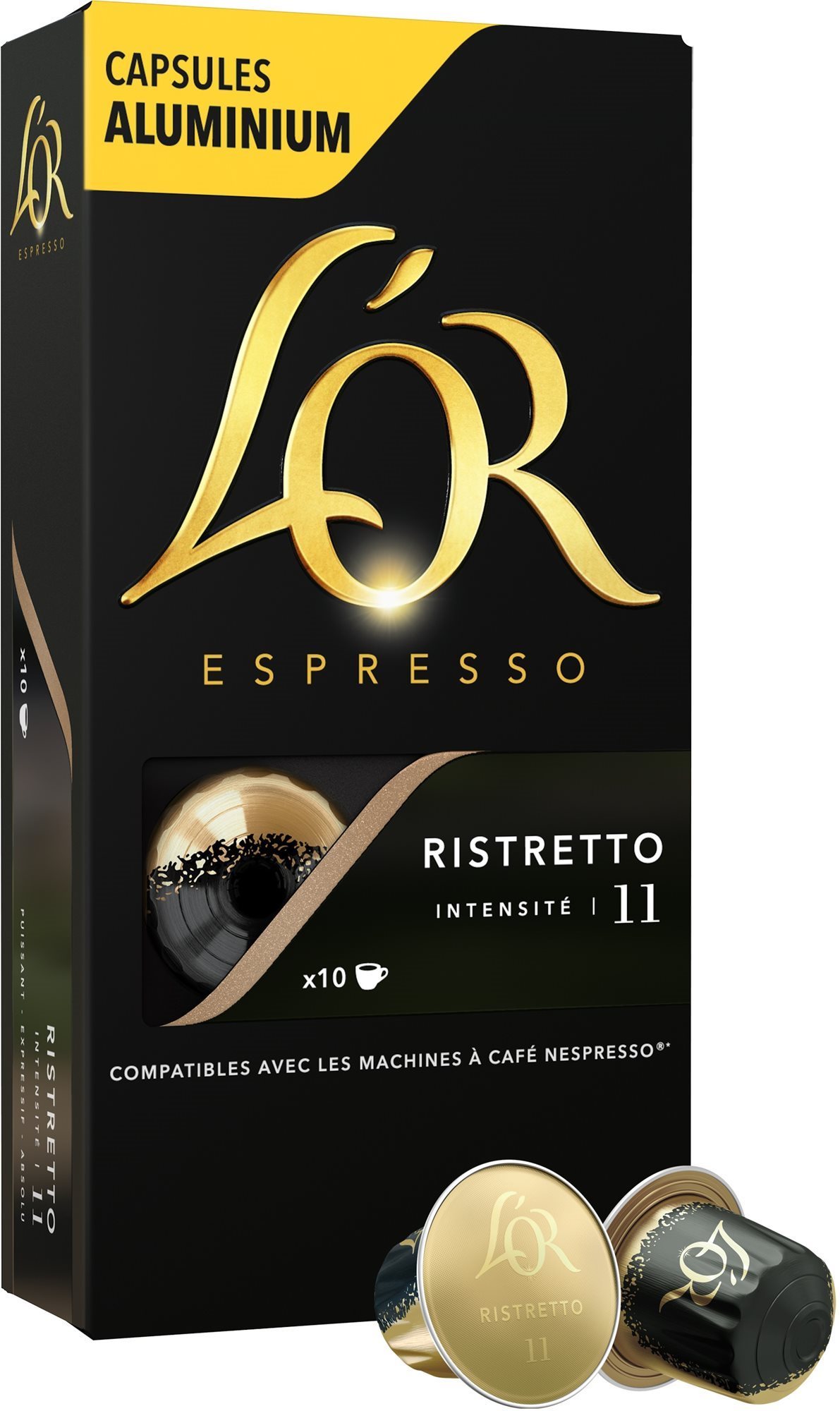 L'OR Espresso Ristretto 10ks hliníkových kapslí Kávové kapsle