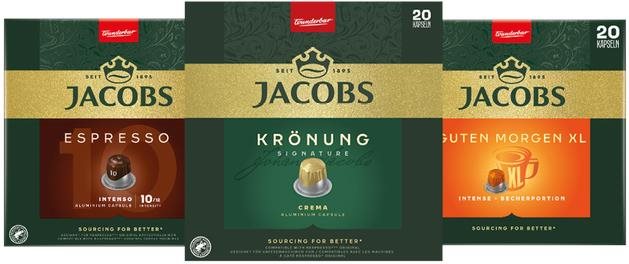 Jacobs Wunderbar MixPack Nespresso®* Original 60 db Kávékapszula