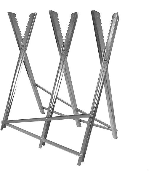 JAD TOOLS koza kovová 80 × 81cm na rezanie dreva Stavebná koza