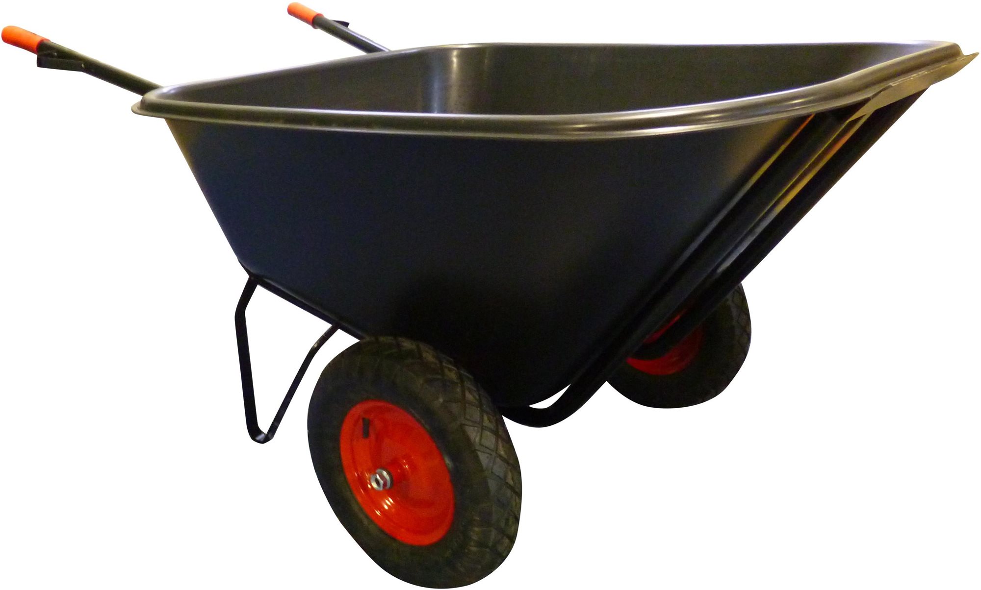 J.A.D. TOOLS Dvojkolesový 210 l, plastová korba Vozík