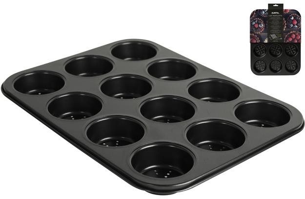 GUSTA Perforovaná na muffiny/tartaletky 12 ks Forma na pečenie