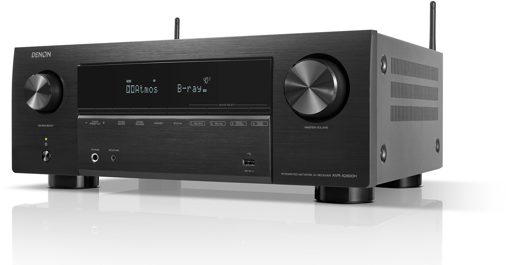 DENON AVR-X2800H Black AV-rádióerősítő