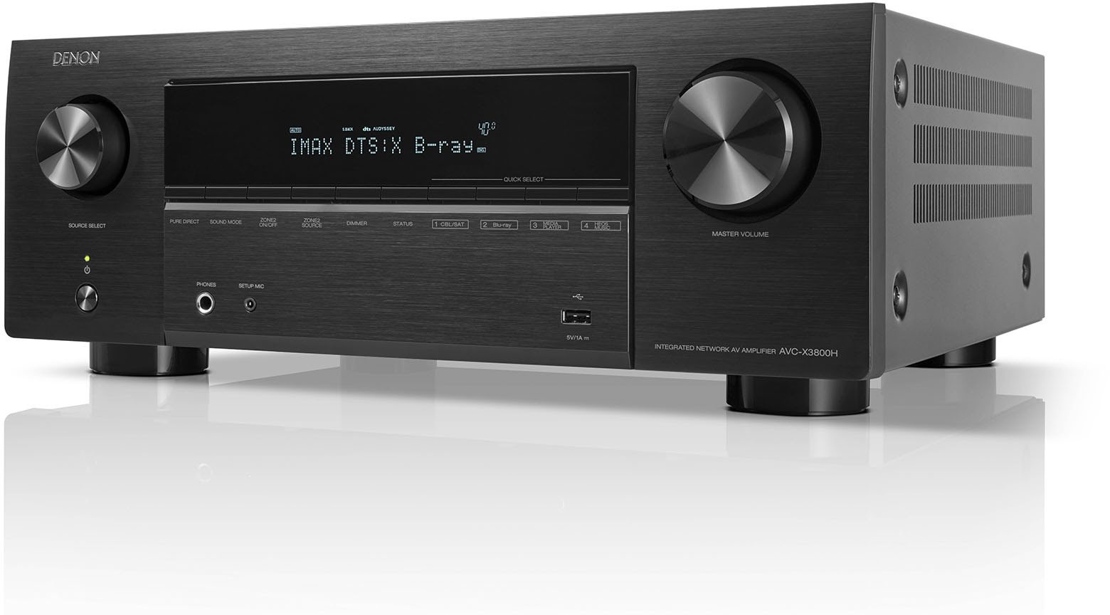 DENON AVC-X3800H Black AV receiver