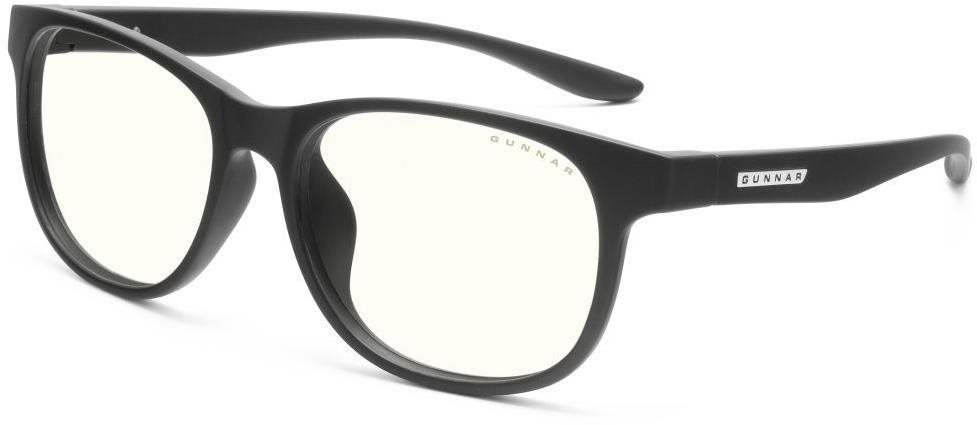 GUNNAR RUSH Onyx, verre clair NATUREL Lunettes anti lumiere bleue