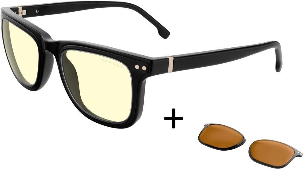 GUNNAR Cupertino Onyx Amber + Amber Max Monitor szemüveg