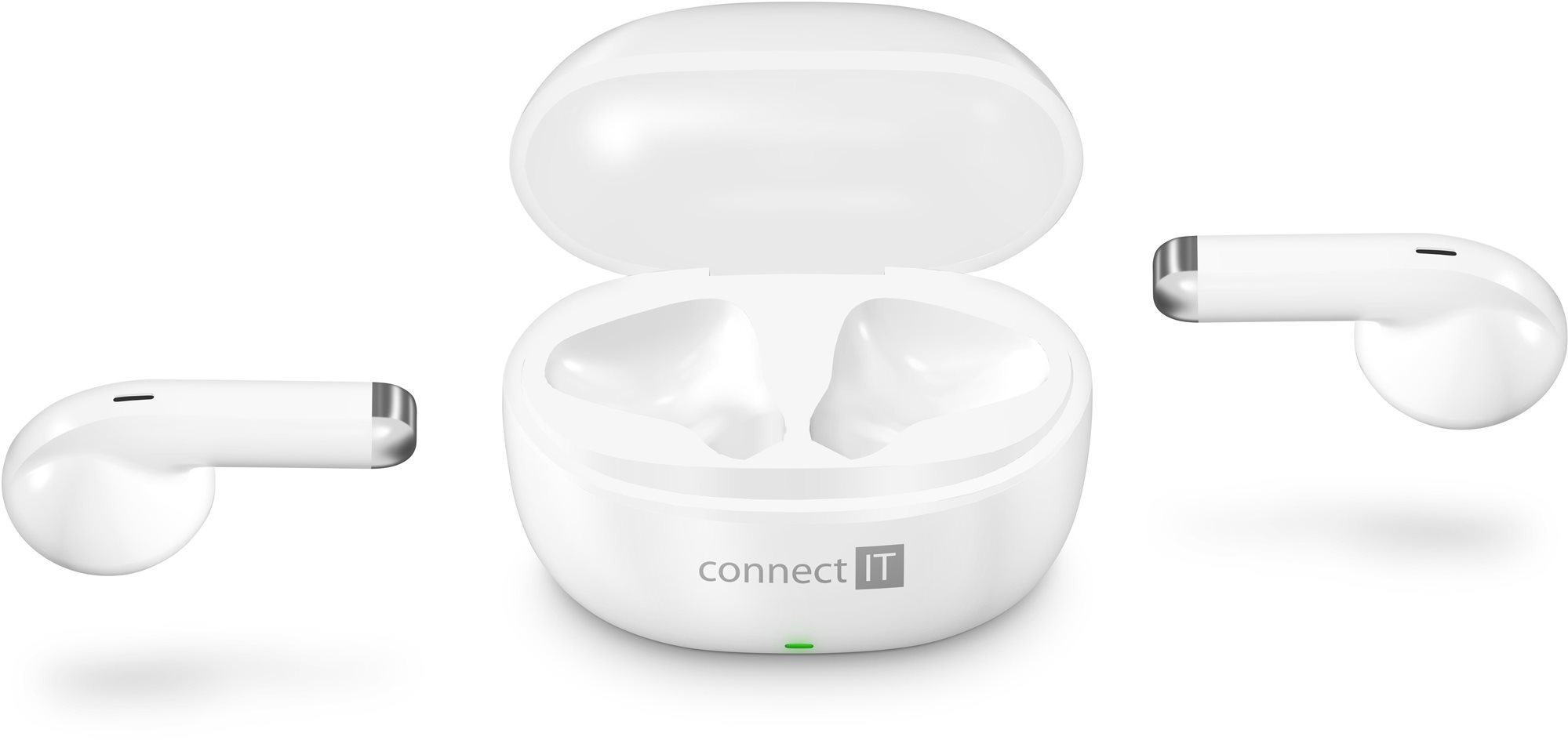 CONNECT IT True Wireless SonicBass, weiß Kabellose Kopfhörer