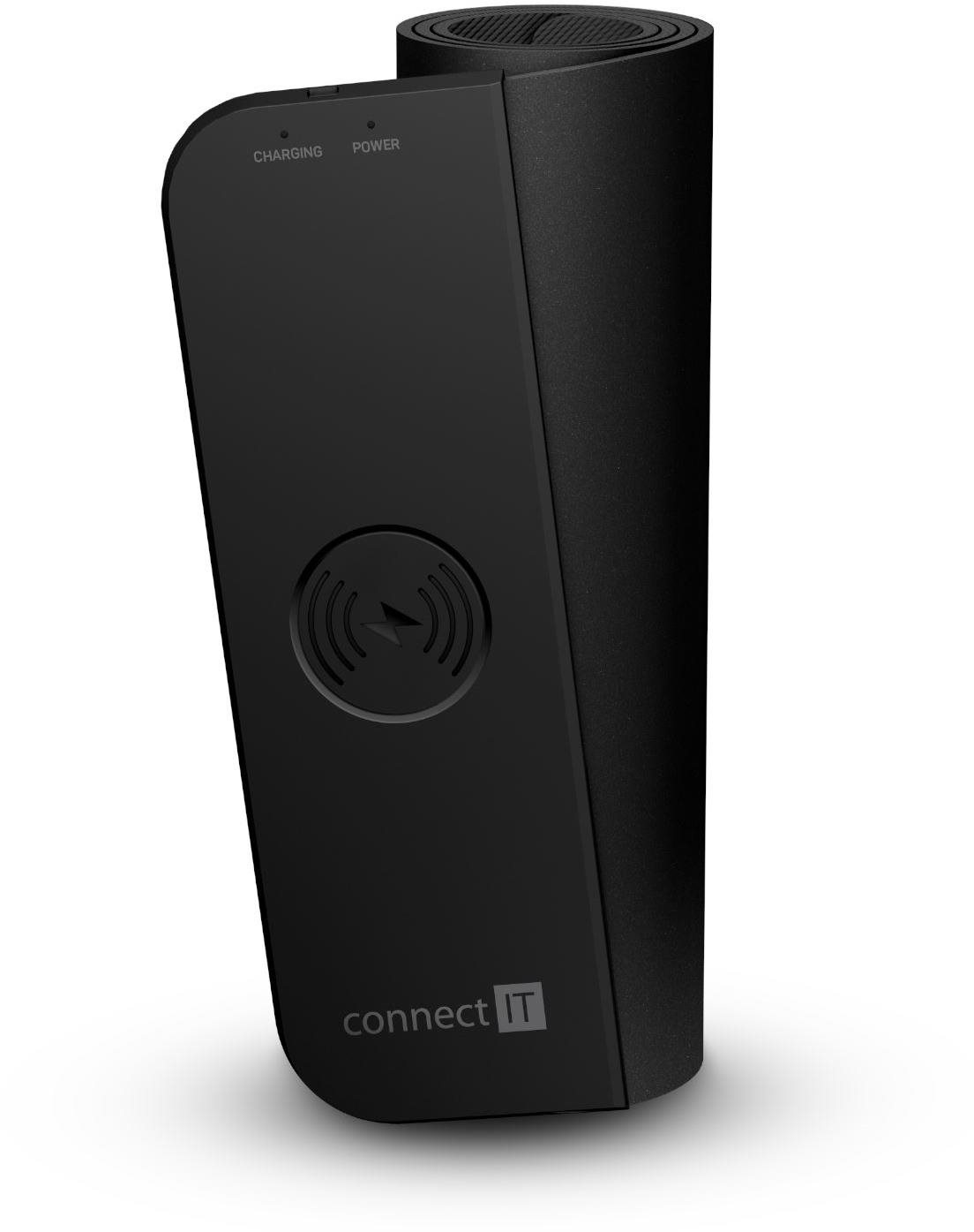 CONNECT IT Charge, fekete Egérpad
