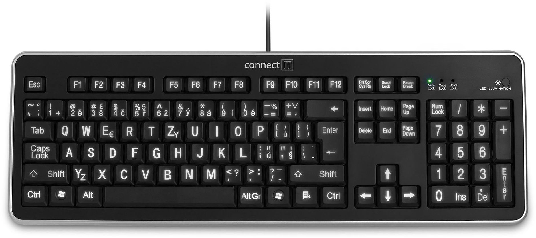 CONNECT IT CI-71 Klávesnica