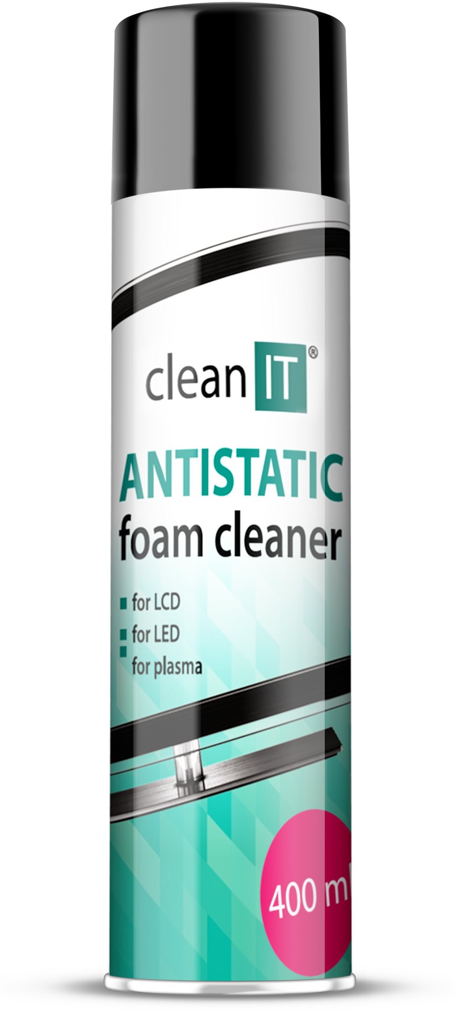 CLEAN IT antistatischer BildschirmReinigungsschaum 400ml...