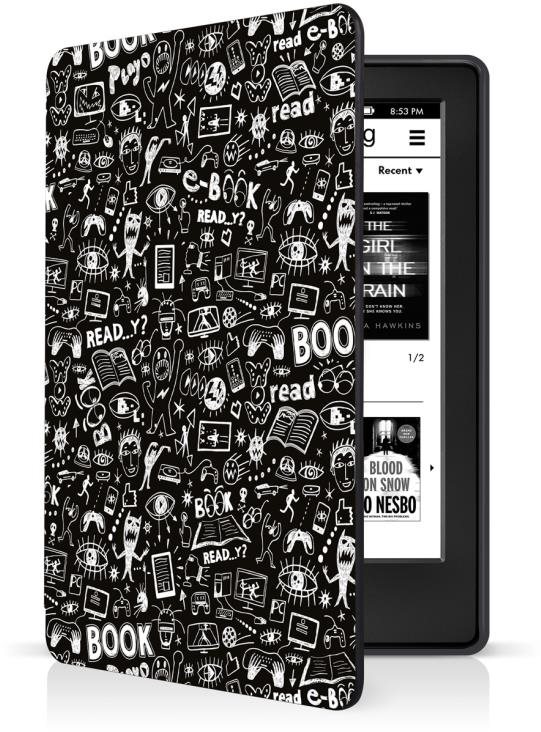 CONNECT IT für Amazon New Kindle 2022, DOODLE Hülle für eBook-Reader