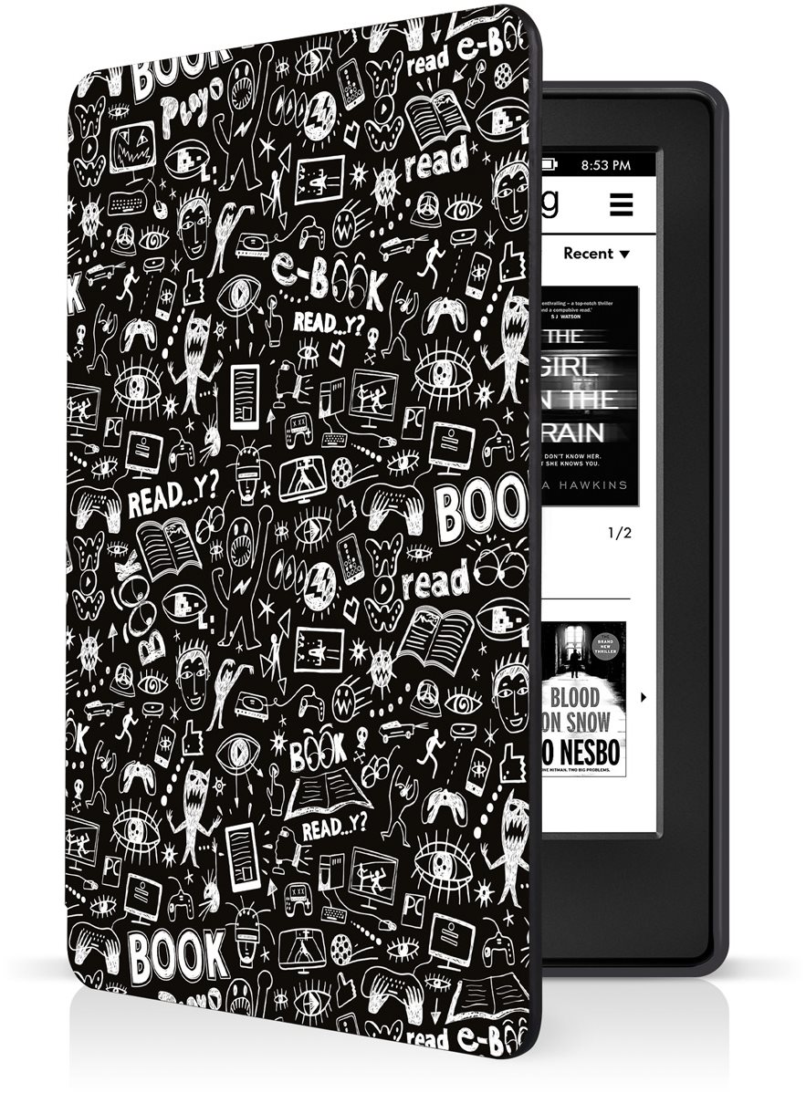 CONNECT IT CEB-1051-DD Doodle E-book olvasó tok