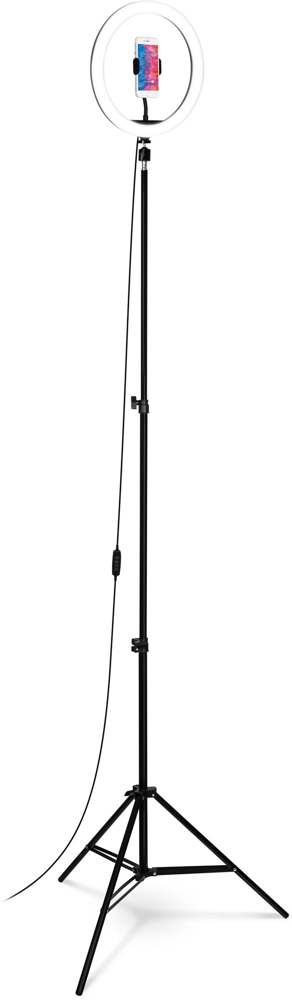 CONNECT IT Selfie12Ring + állvány 2,1 m Stúdió lámpa