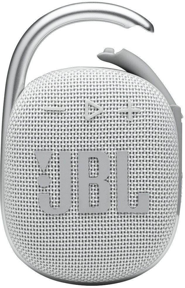 JBL Clip 4 biely Bluetooth reproduktor