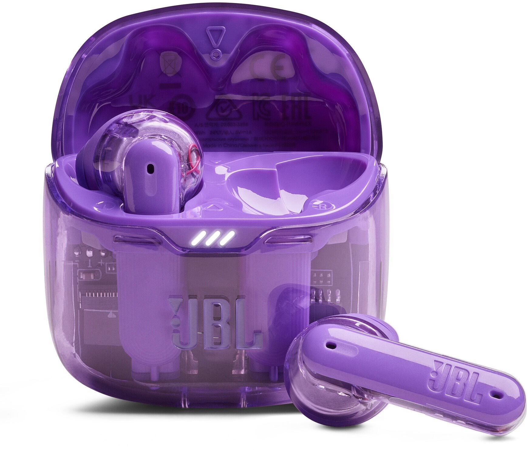 JBL Tune Flex Ghost Purple Vezeték nélküli fül-/fejhallgató