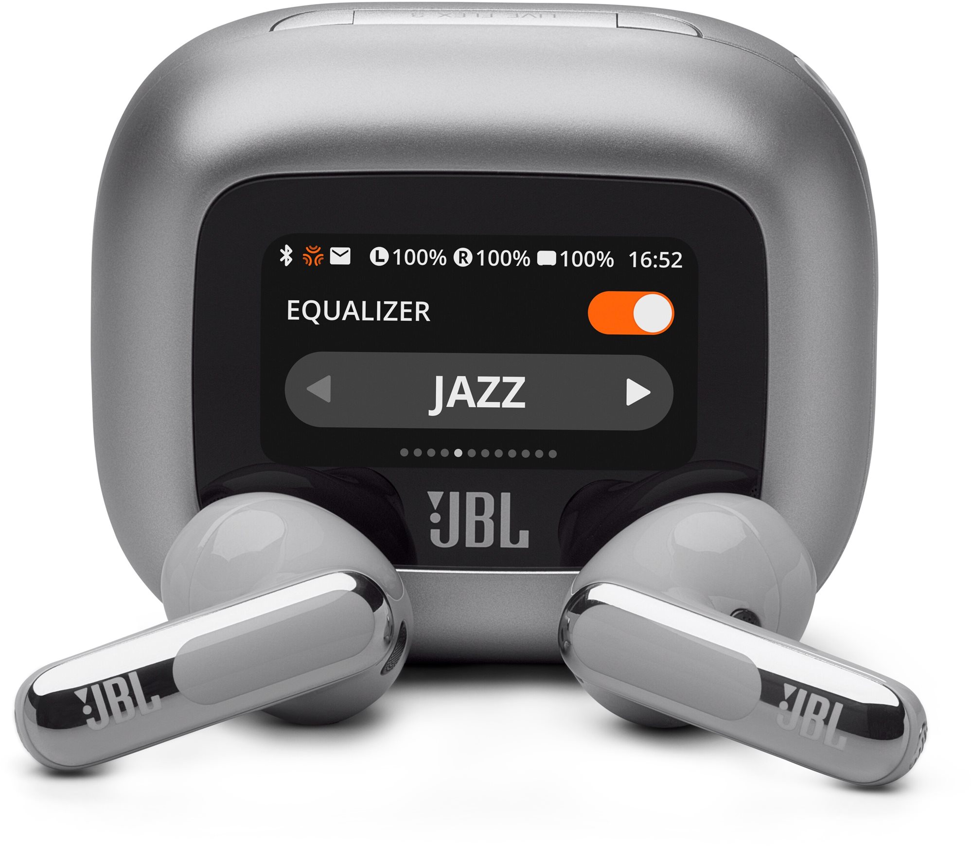 JBL Live Flex 3 strieborná Bezdrôtové slúchadlá