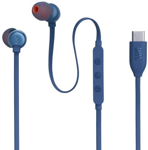JBL Tune 310 USB-C - kék Fej-/fülhallgató