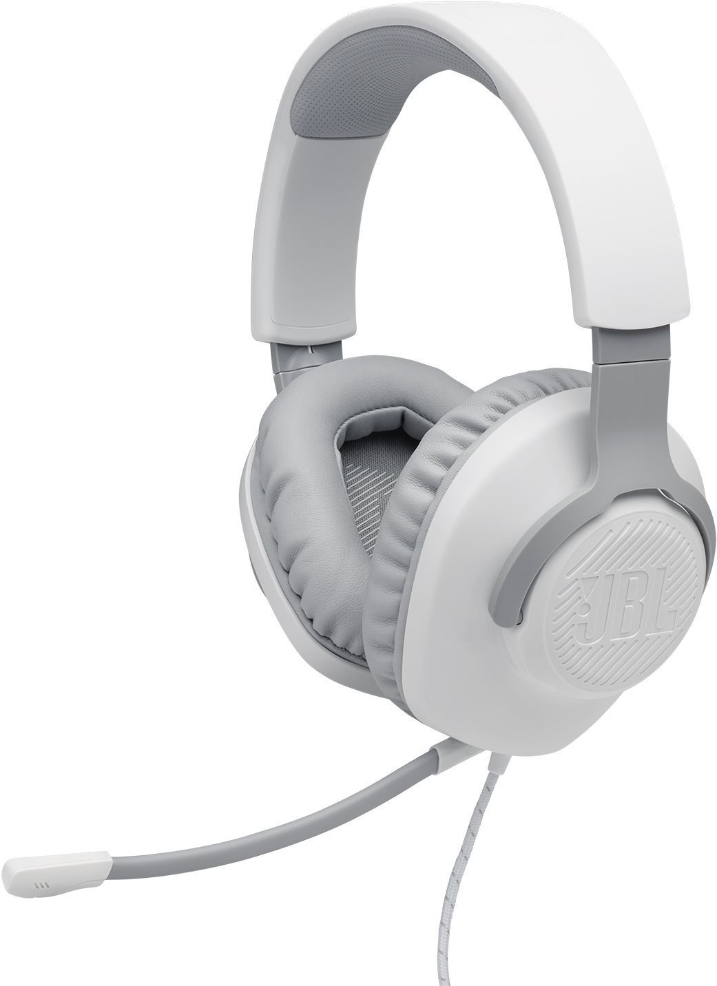 JBL QUANTUM 100 biele Herné slúchadlá