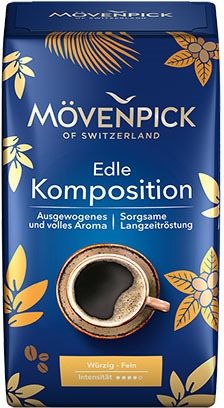 MÖVENPICK of SWITZERLAND Edle Komposition, őrölt, 500g,...