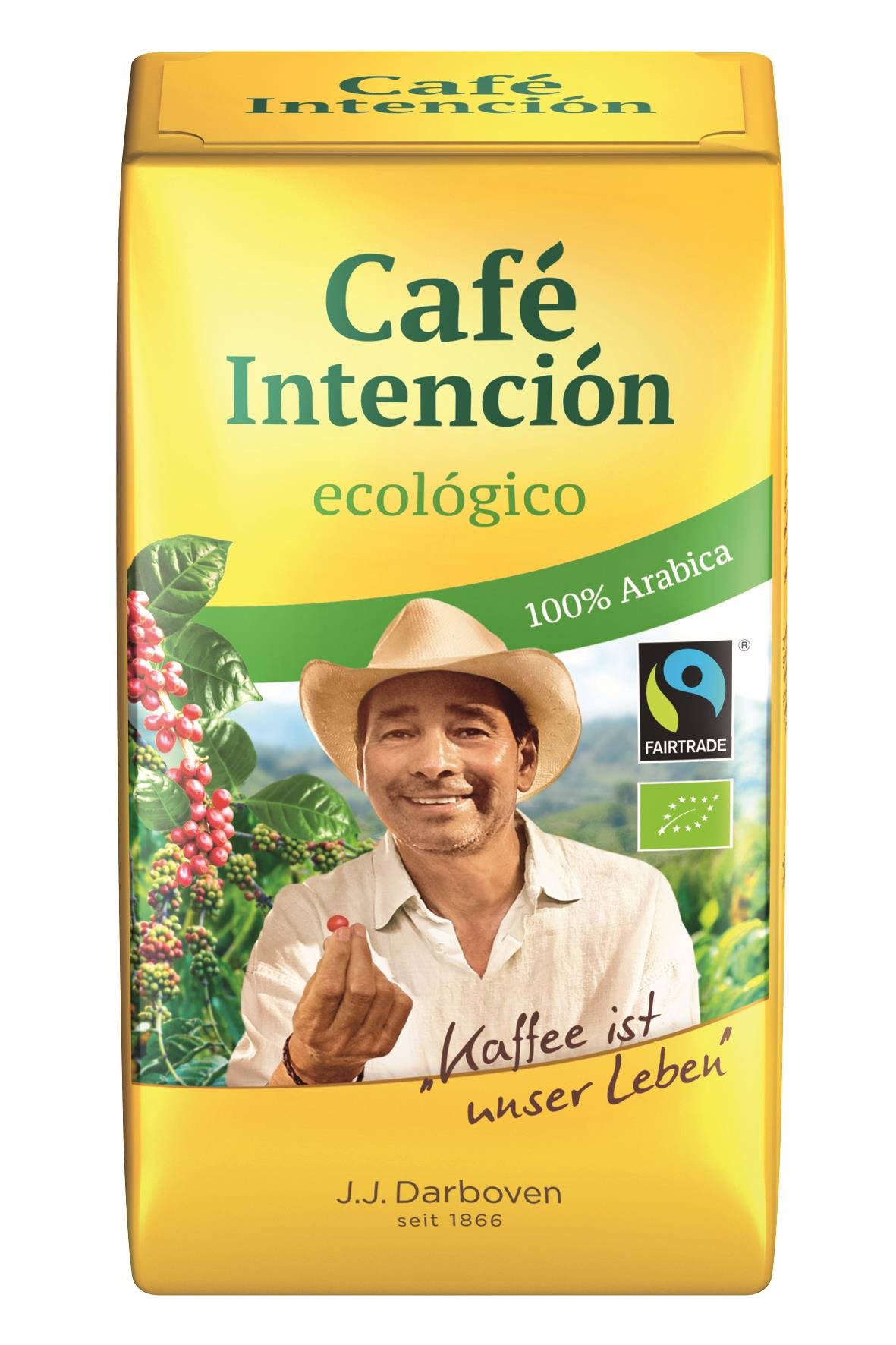 CAFÉ INTENCIÓN ecológico FT&BIO őrölt kávé, vákuumcsomagolás, 500g...
