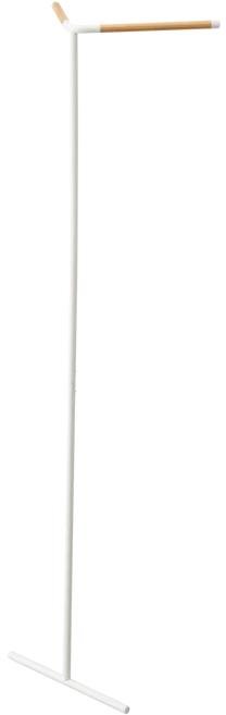 YAMAZAKI Rohový vešiak Tower 5550, v. 160 cm, biely Vešiak