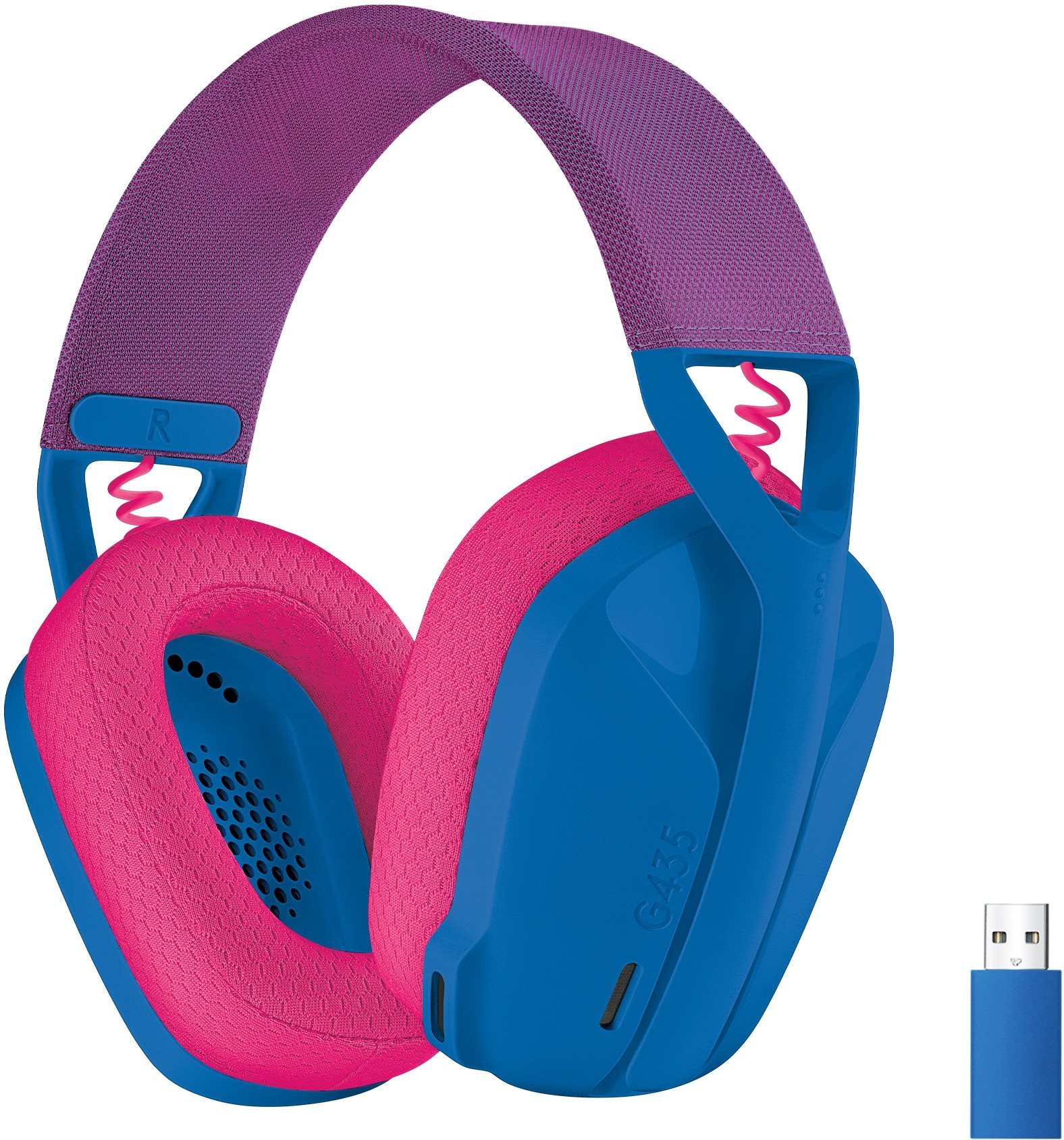Logitech G435 LIGHTSPEED Wless Gaming Headset blau Gaming-Headset
