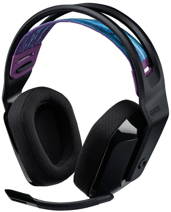 Logitech G535 Black Herné slúchadlá
