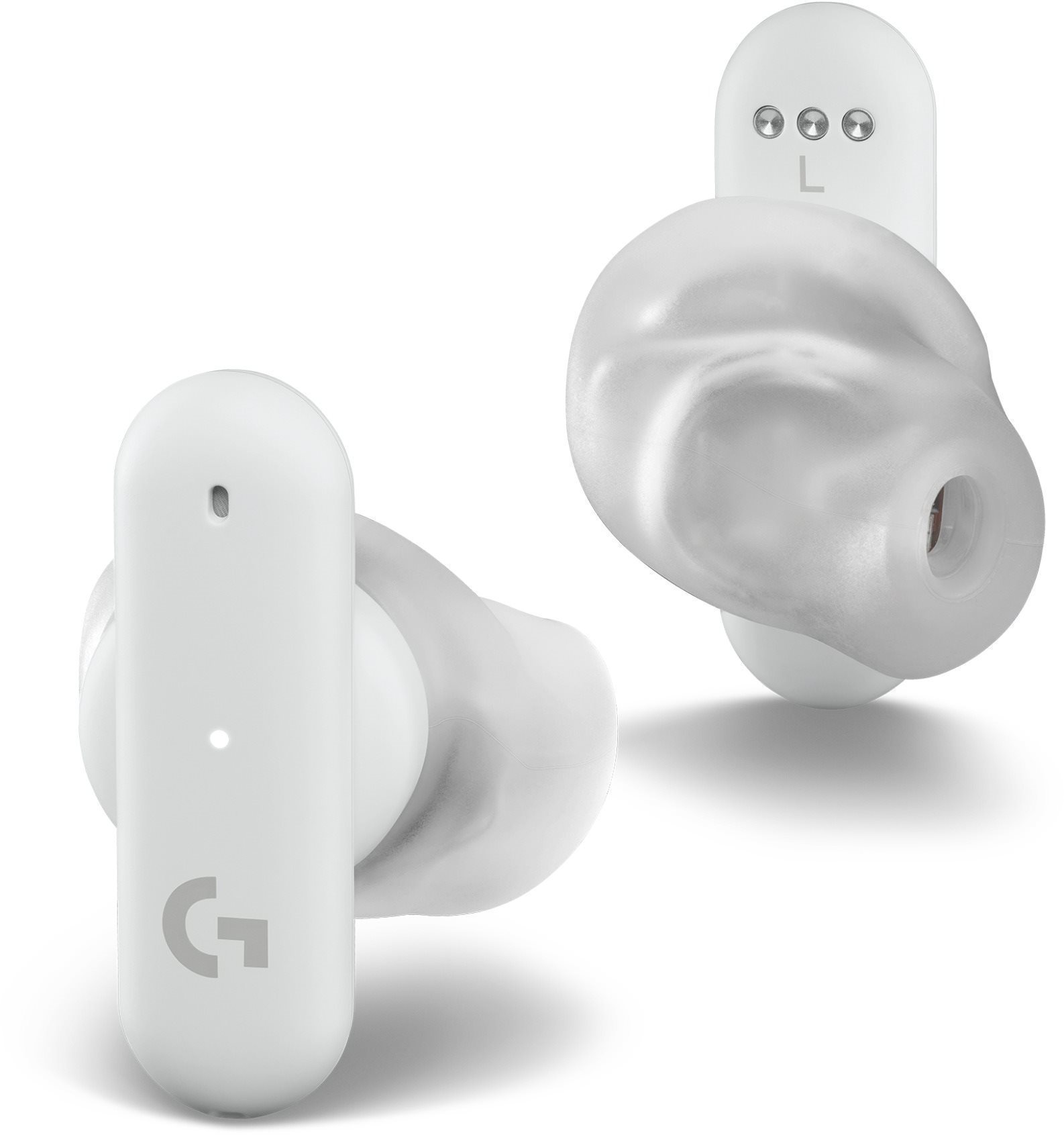 Logitech G FITS True Wireless Gaming Earbuds - WHITE Gaming-Headset
