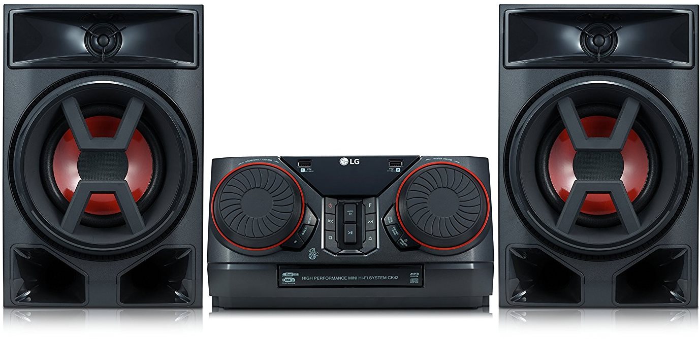 LG CK43 čierny Mikrosystém