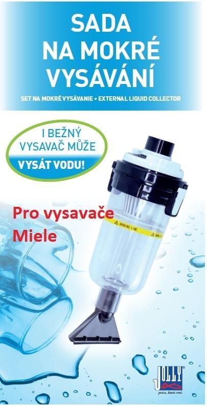 Jolly Súprava na mokré vysávanie pre vysávače Miele Hubica