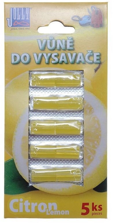 Vôňa do vysávača – citrón (5 ks v blistri) Vôňa do vysávača