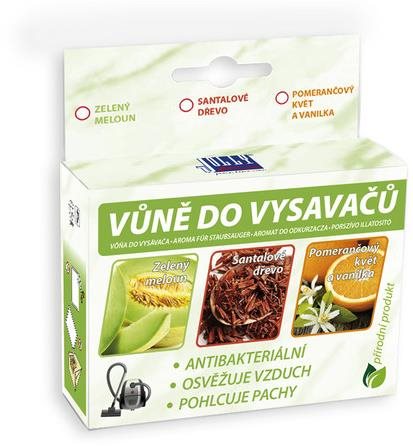 Jolly Vôňa do vysávača – santalové drevo (5 ks) Vôňa do vysávača