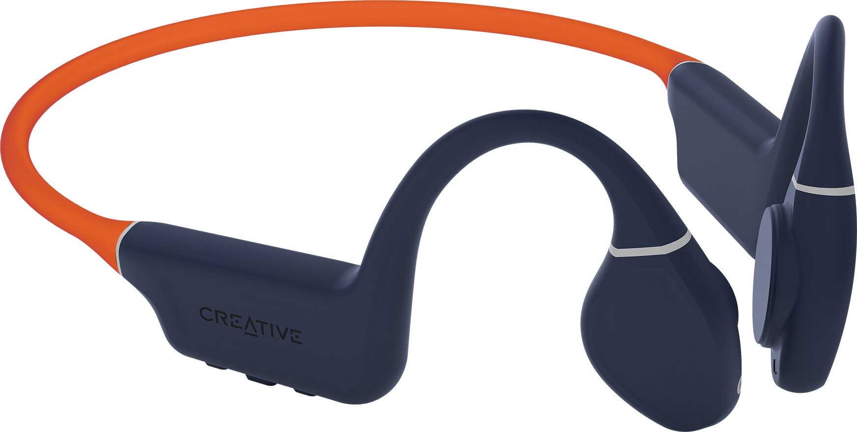 Creative Outlier Free Pro Plus oranžové Bezdrôtové slúchadlá