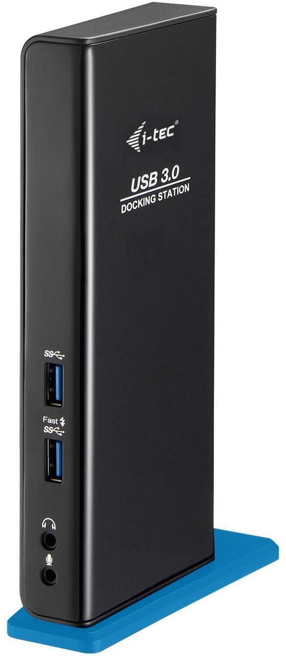 I-TEC USB 3.0 Dual Advance + Netzteil Dockingstation