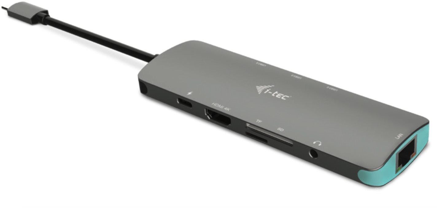 i-tec USB-C Metal Nano Docking Station 4K HDMI LAN, Power Delivery...