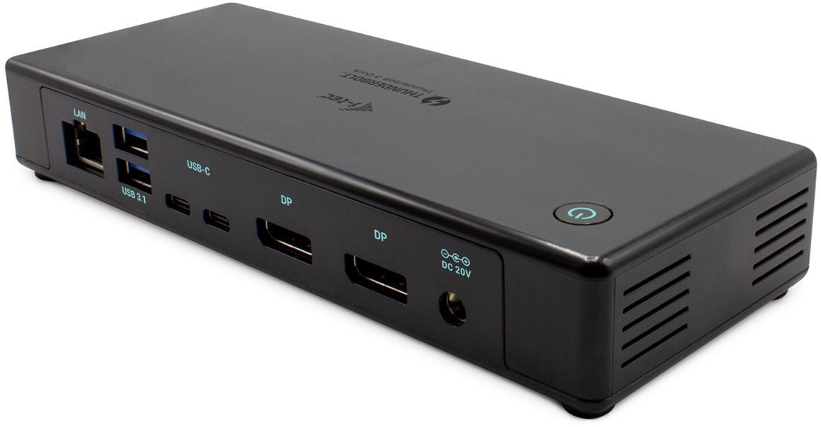 i-tec Thunderbolt 3/USB-C Dual DisplayPort 4K Docking Station +...