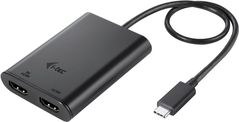 i-tec USB-C Dual 4K / 60 Hz (single 8K / 30 Hz) HDMI Video Adaptér...