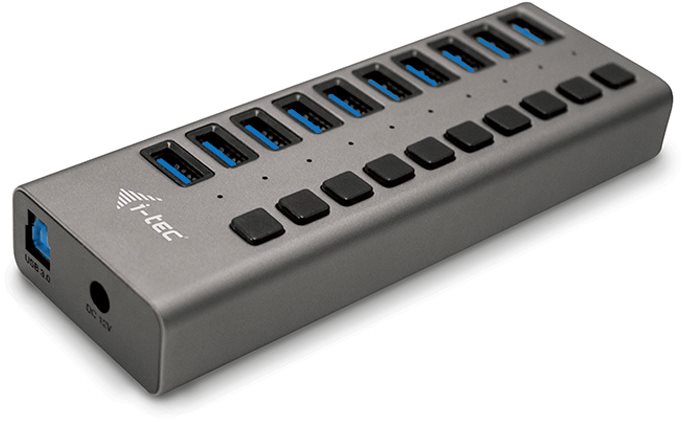 i-tec USB 3.0 Charging HUB 10 port + Power Adapter 48W USB Hub