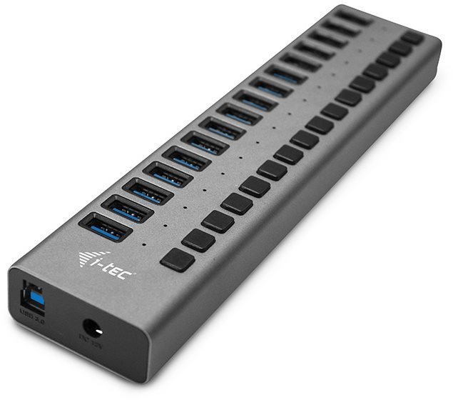 i-tec USB 3.0 Charging HUB 16port + Power Adapter 90W USB Hub