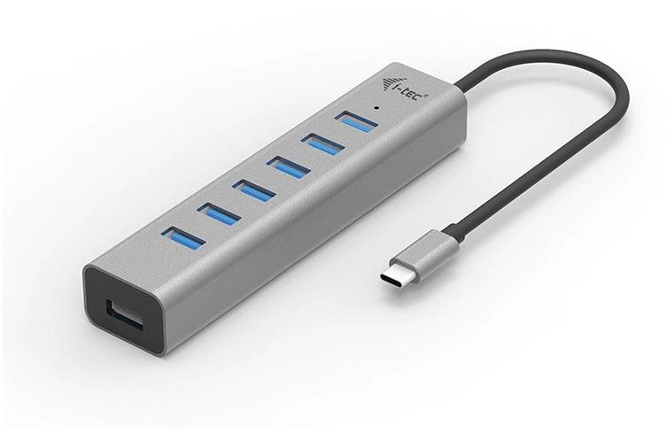 i-tec USB-C Charging Metal HUB 7 Port USB Hub
